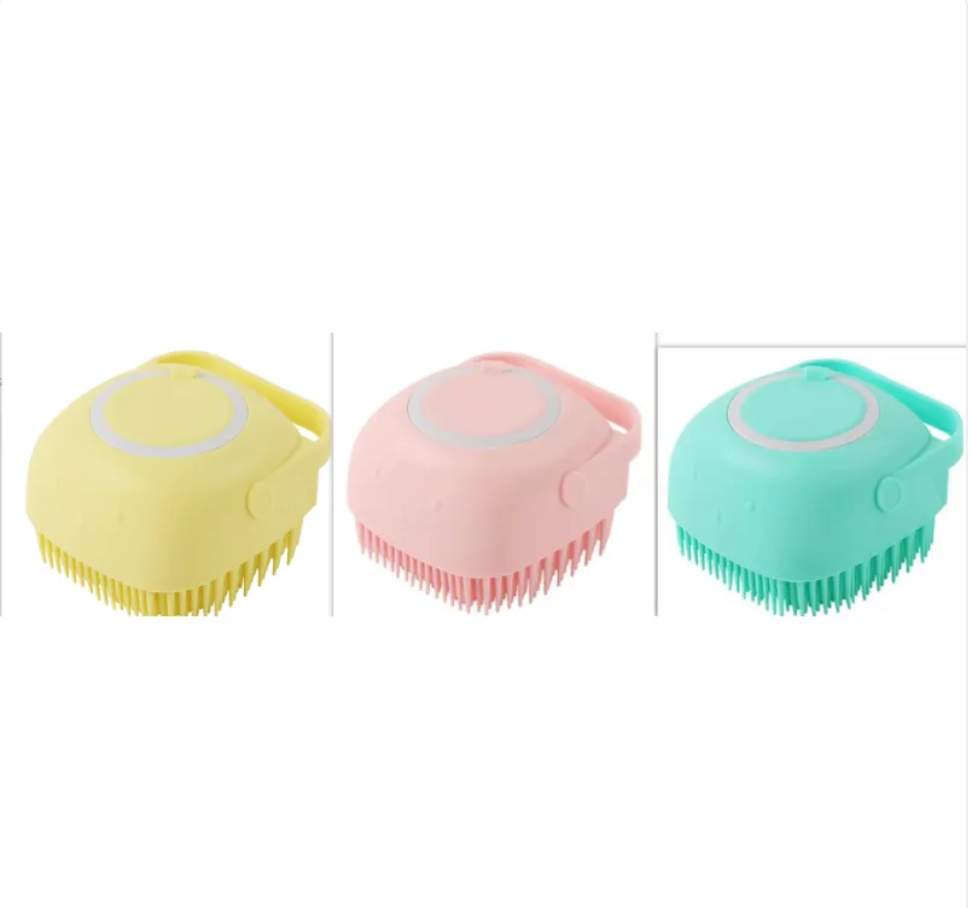 Silicone Dog Bath Brush for Pets