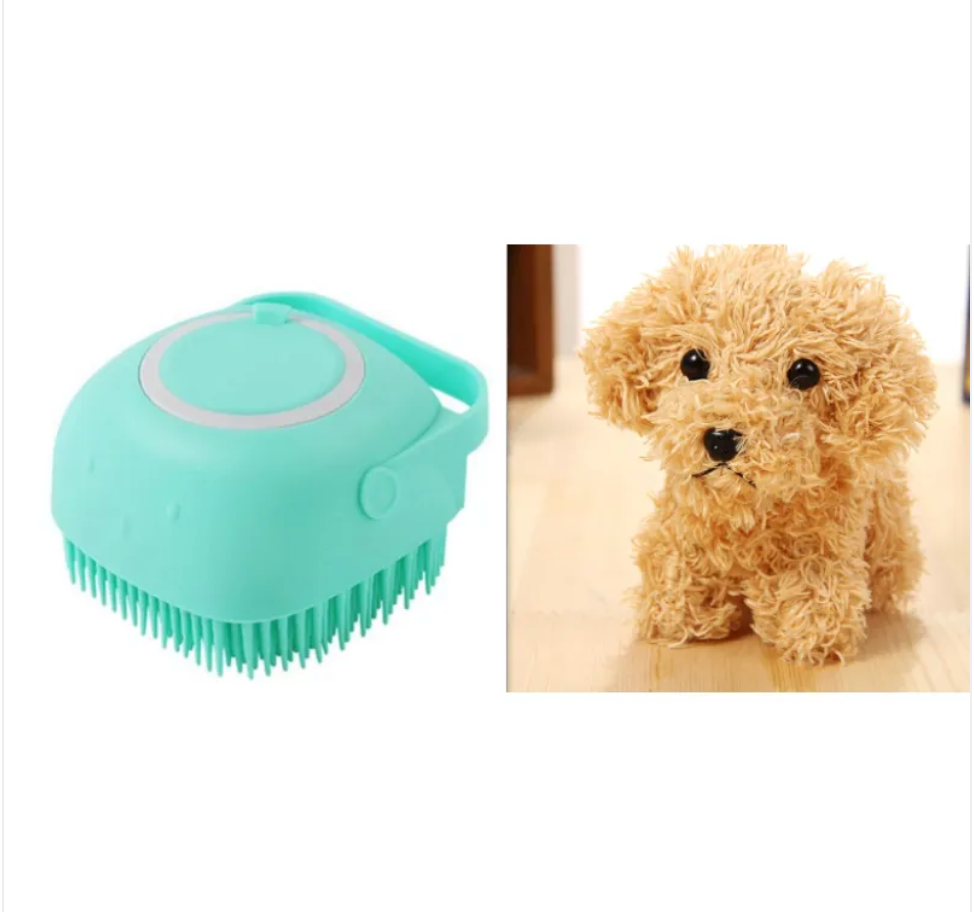 Silicone Dog Bath Brush for Pets